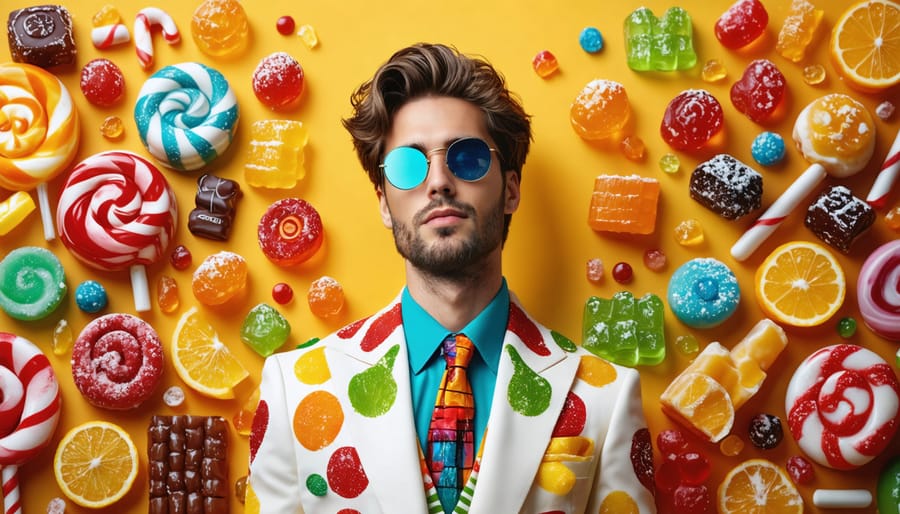 How International Candy Influences Men’s Holiday Fashion: A Sweet Connection